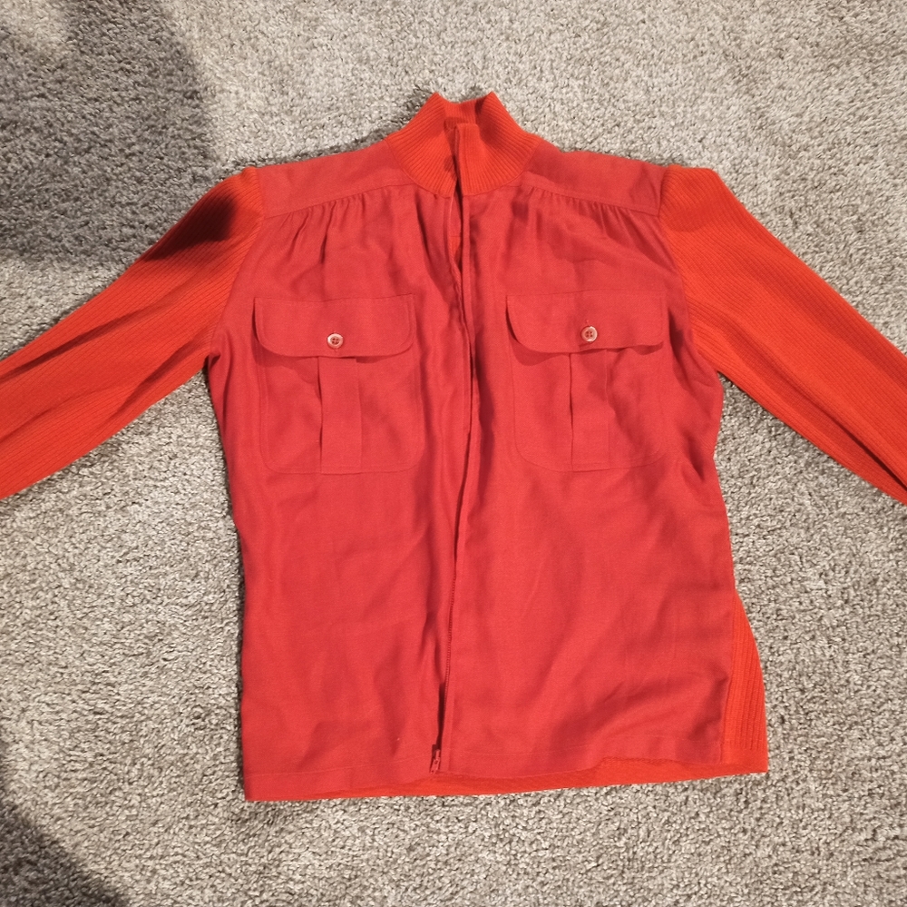 Valentino jacket silk and wool blend size 40